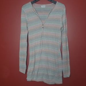 Lucy Love Long Sleeve Top Sz Large